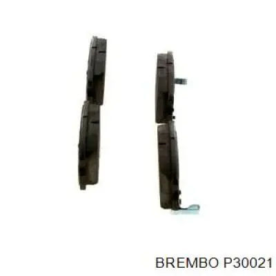 Comprar P30021 Brembo Pastillas de freno traseras