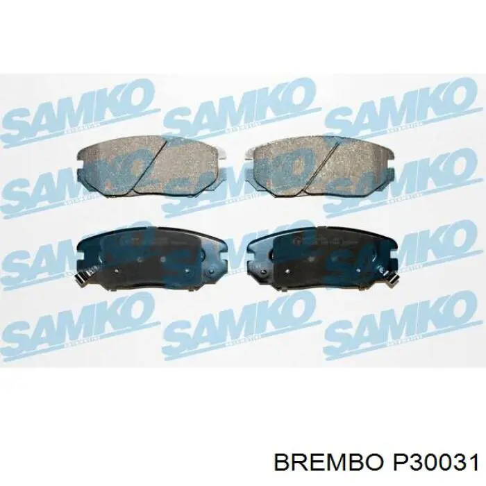 Pastillas de freno P30031 Brembo