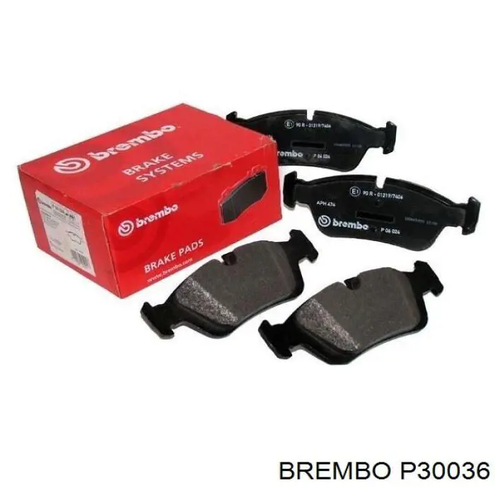 Pastillas de freno P30036 Brembo