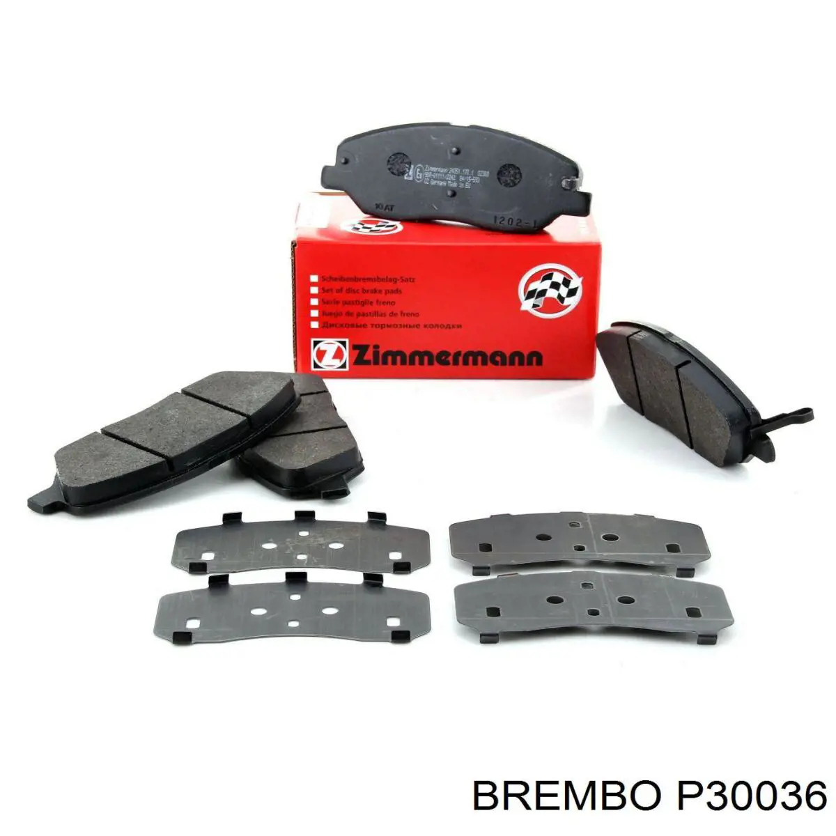 Pastillas freno delanteras Brembo P30036 precio, desde 31,38 EUR