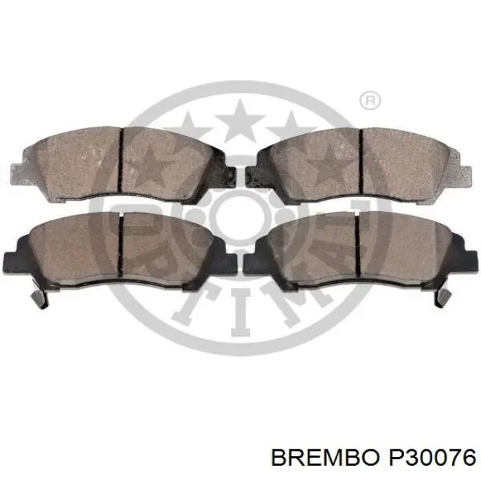 Pastillas de freno P30076 Brembo