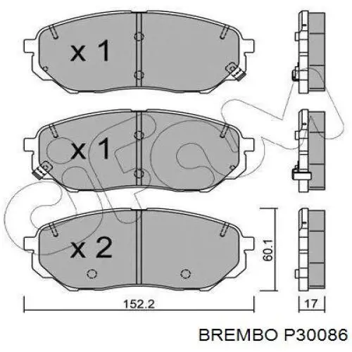 Pastillas de freno delanteras KIA Sorento 3 C5, UM