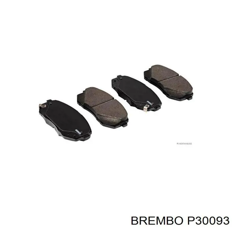 Pastillas freno delanteras Brembo P30093 precio, desde 30,10 EUR