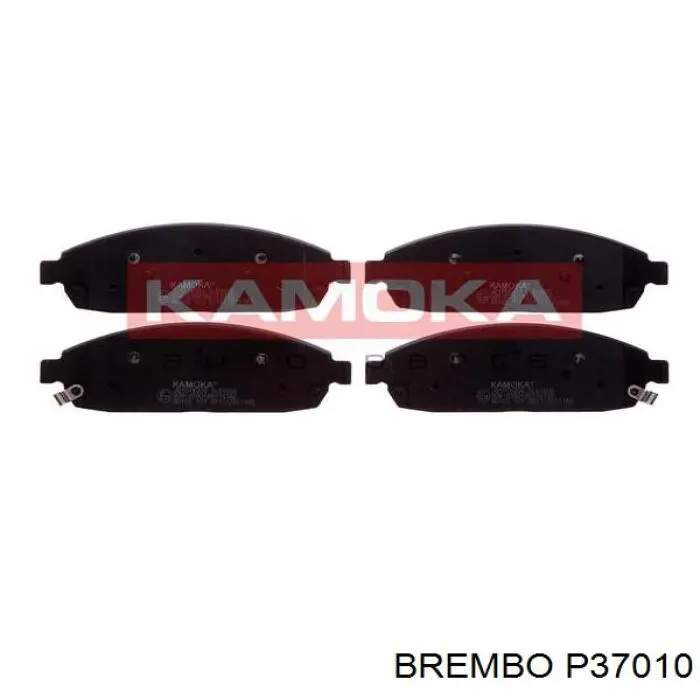 Comprar P37010 Brembo Pastillas delanteras de freno