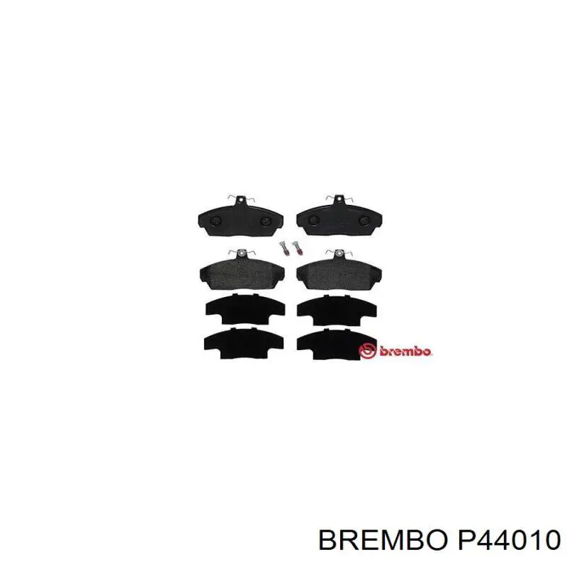 P44010 Brembo pastillas de freno delanteras