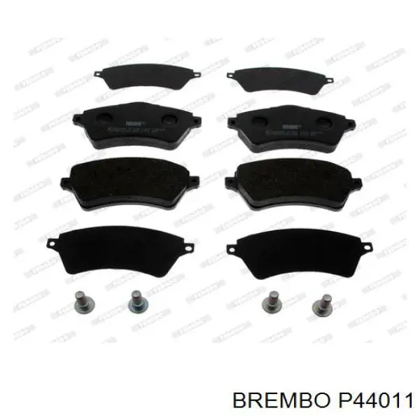 P44011 Brembo pastillas de freno delanteras