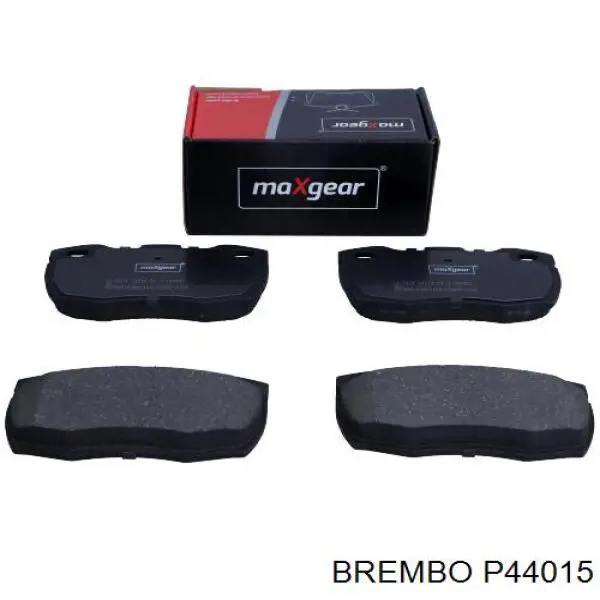 P 44 015 Brembo pastillas de freno delanteras