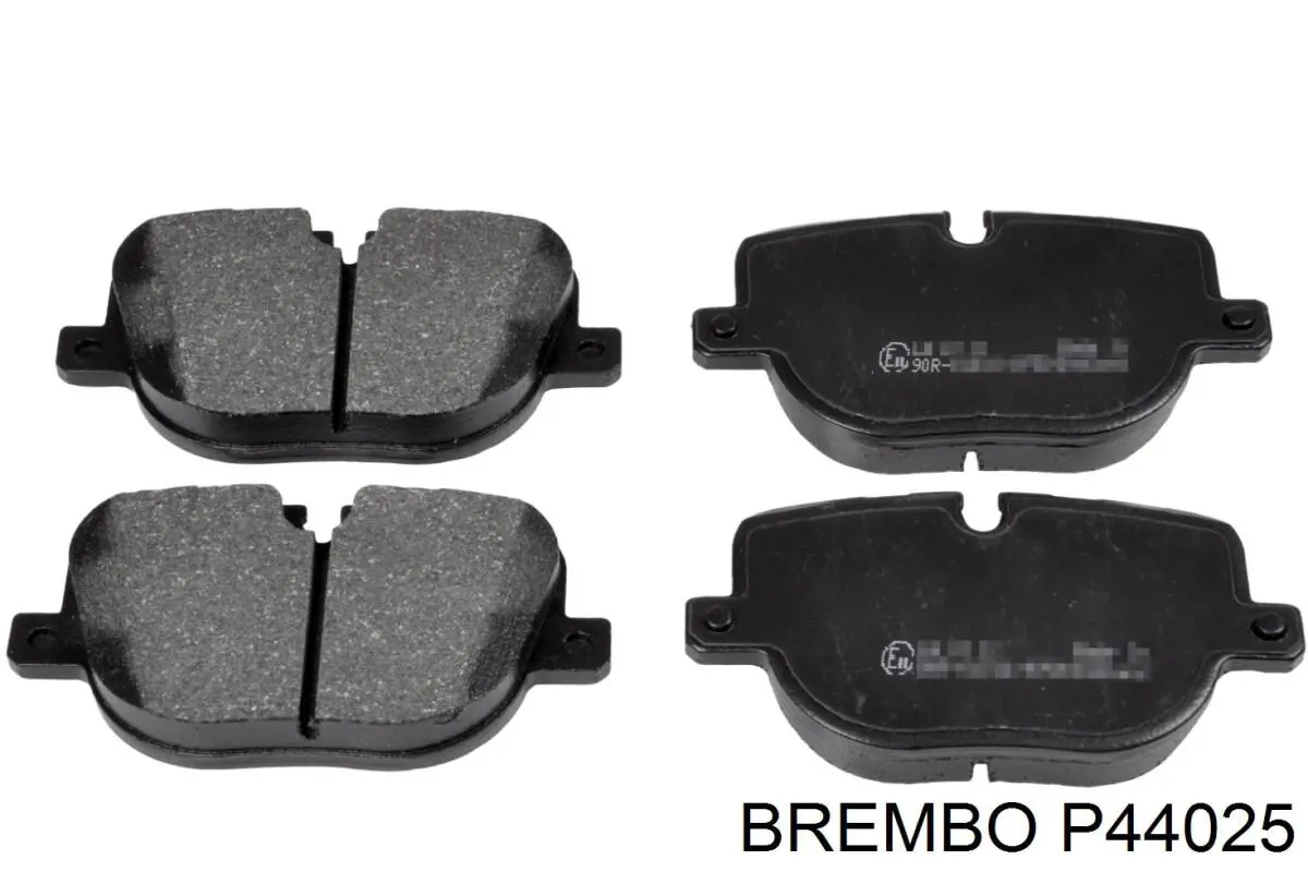 P44025 Brembo pastillas de freno traseras