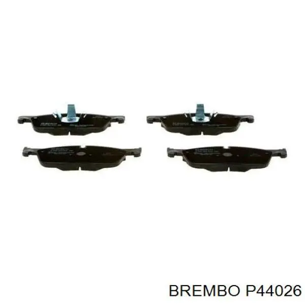 P44026 Brembo pastillas de freno delanteras