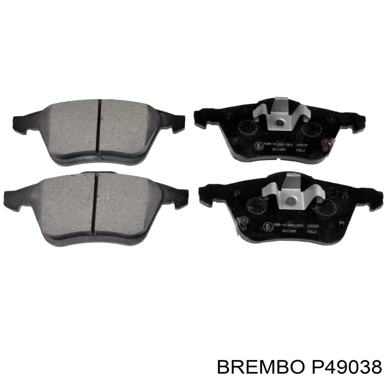 P49038 Brembo pastillas de freno delanteras