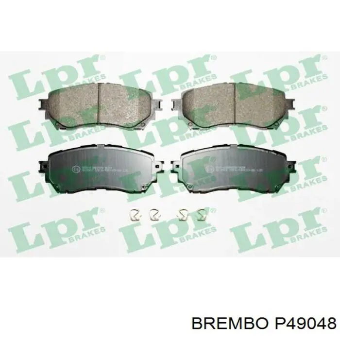Pastillas de freno P49048 Brembo