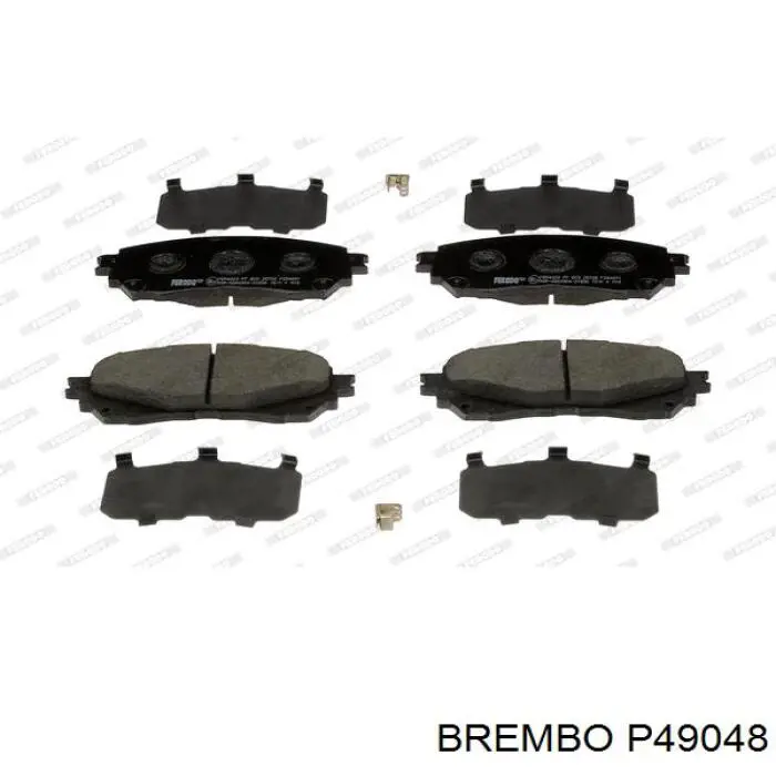 Pastillas freno delanteras Brembo P49048 precio, desde 31,63 EUR