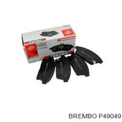 P49049 Brembo Pastillas freno traseras