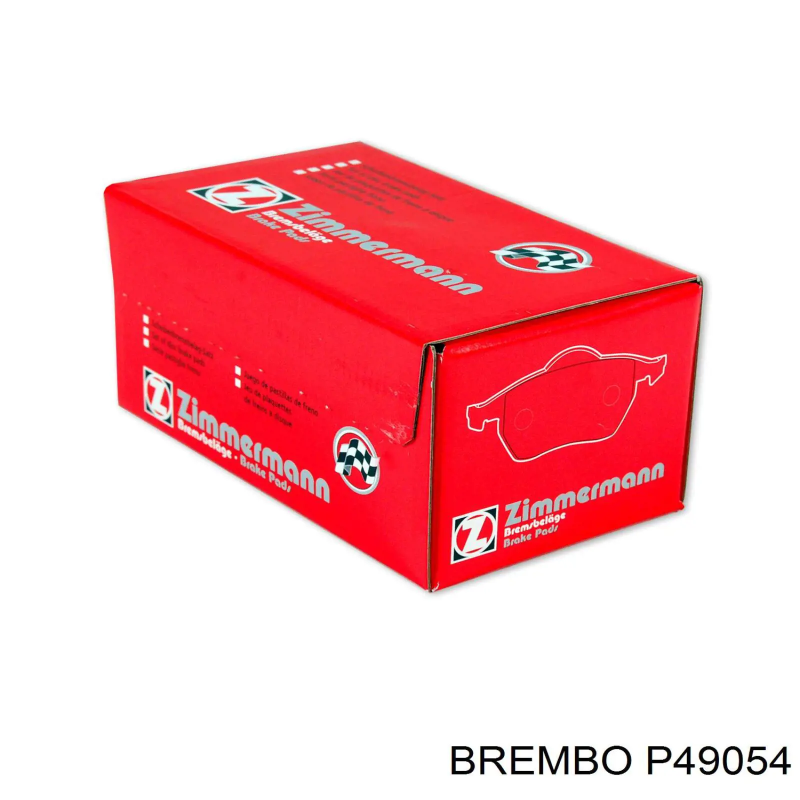 P49054 Brembo pastillas de freno delanteras