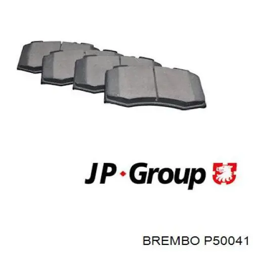 Comprar P50041 Brembo Pastillas delanteras de freno