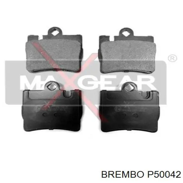 Pastillas de freno traseras P50042 Brembo