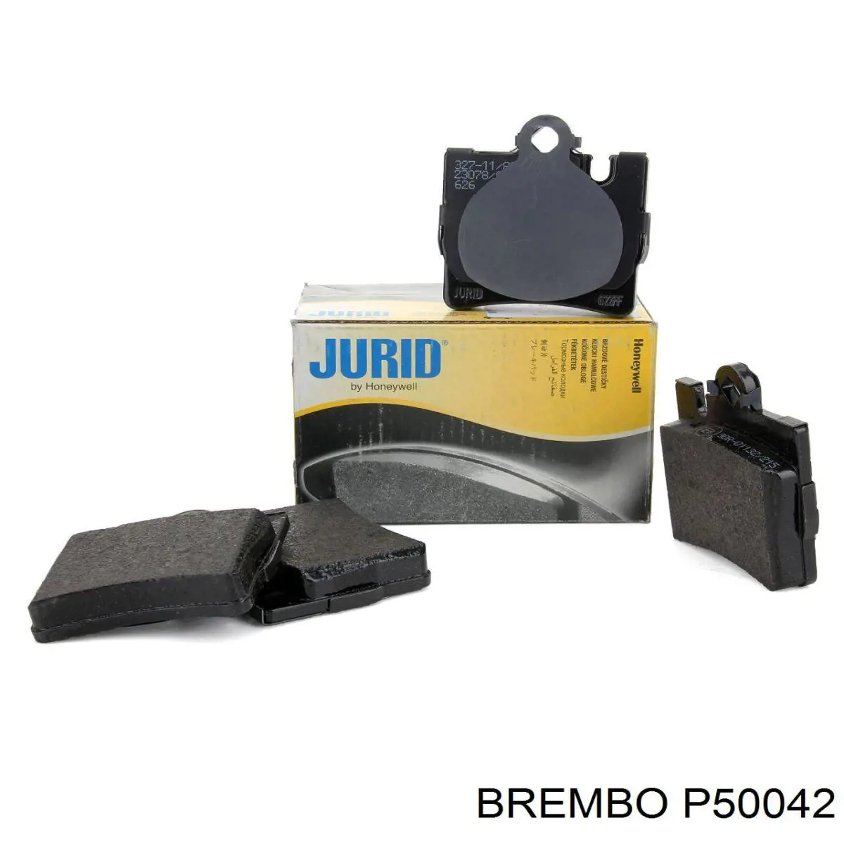 Comprar P50042 Brembo Pastillas de freno traseras