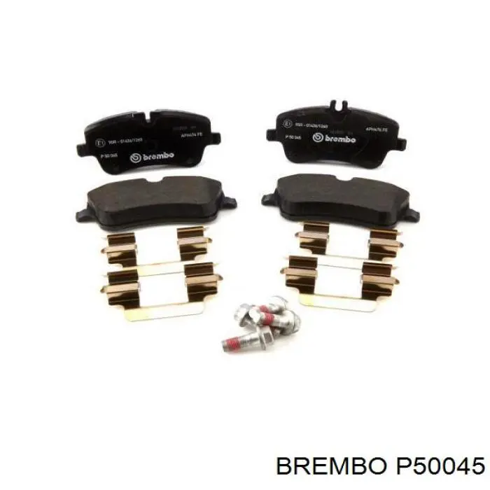 Pastillas de freno delanteras Brembo P50045