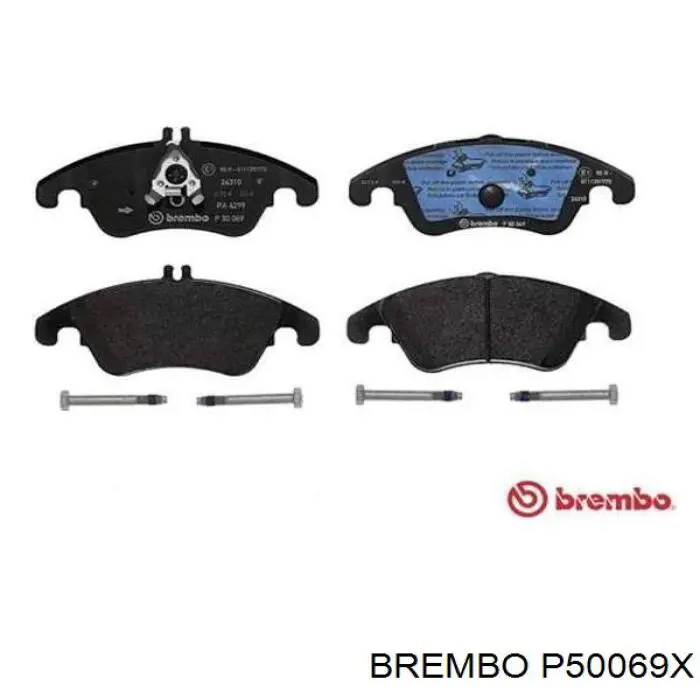 Comprar P50069X Brembo Pastillas delanteras de freno