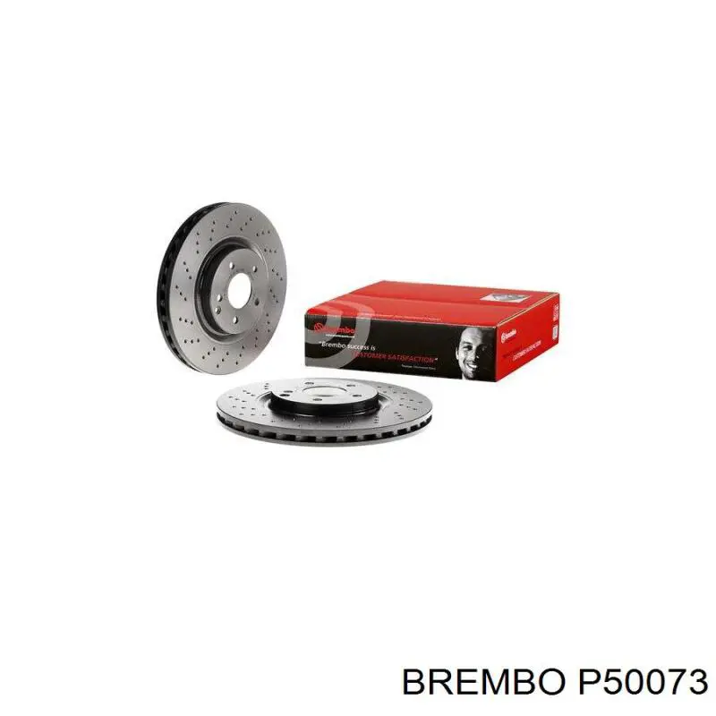 P50073 Brembo pastillas de freno delanteras