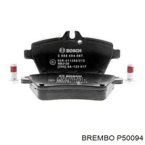 Pastillas de freno delanteras Brembo P50094