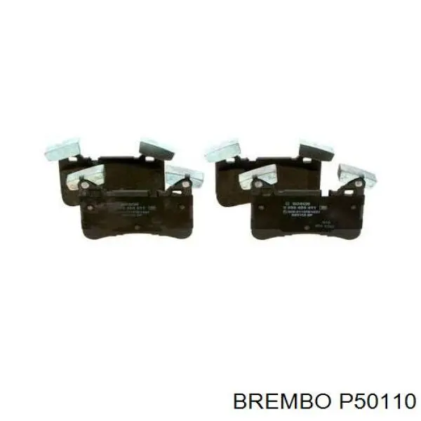 Pastillas de freno traseras P50110 Brembo