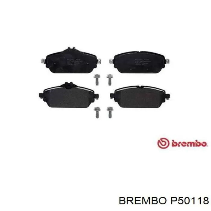 P50118 Brembo pastillas de freno delanteras