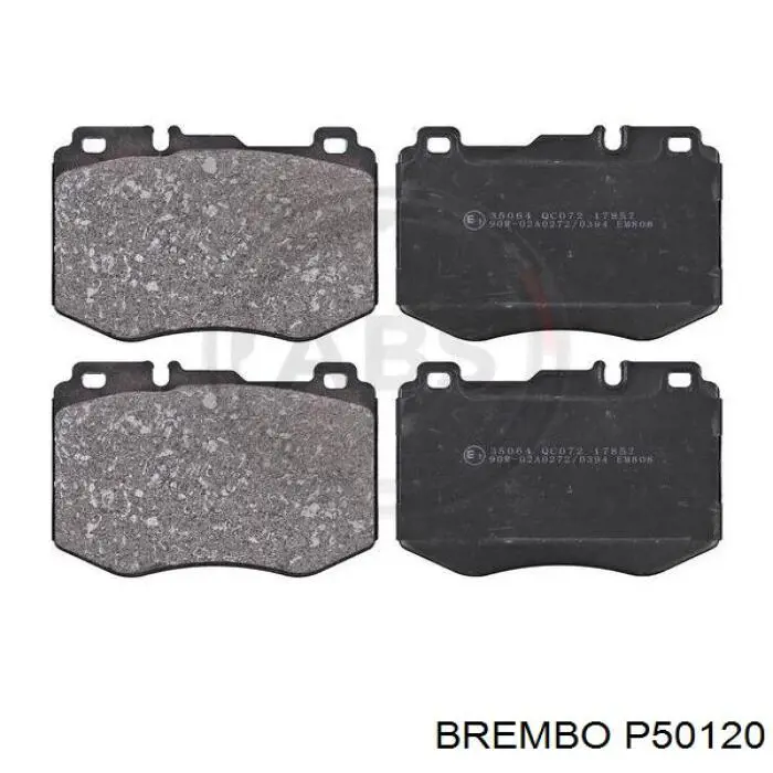 Pastillas de freno P50120 Brembo