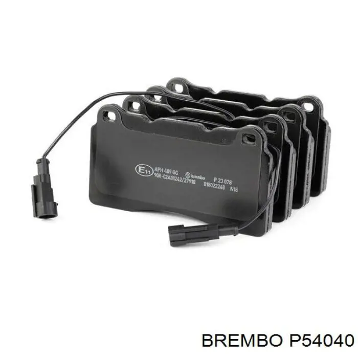 Pastillas de freno P54040 Brembo