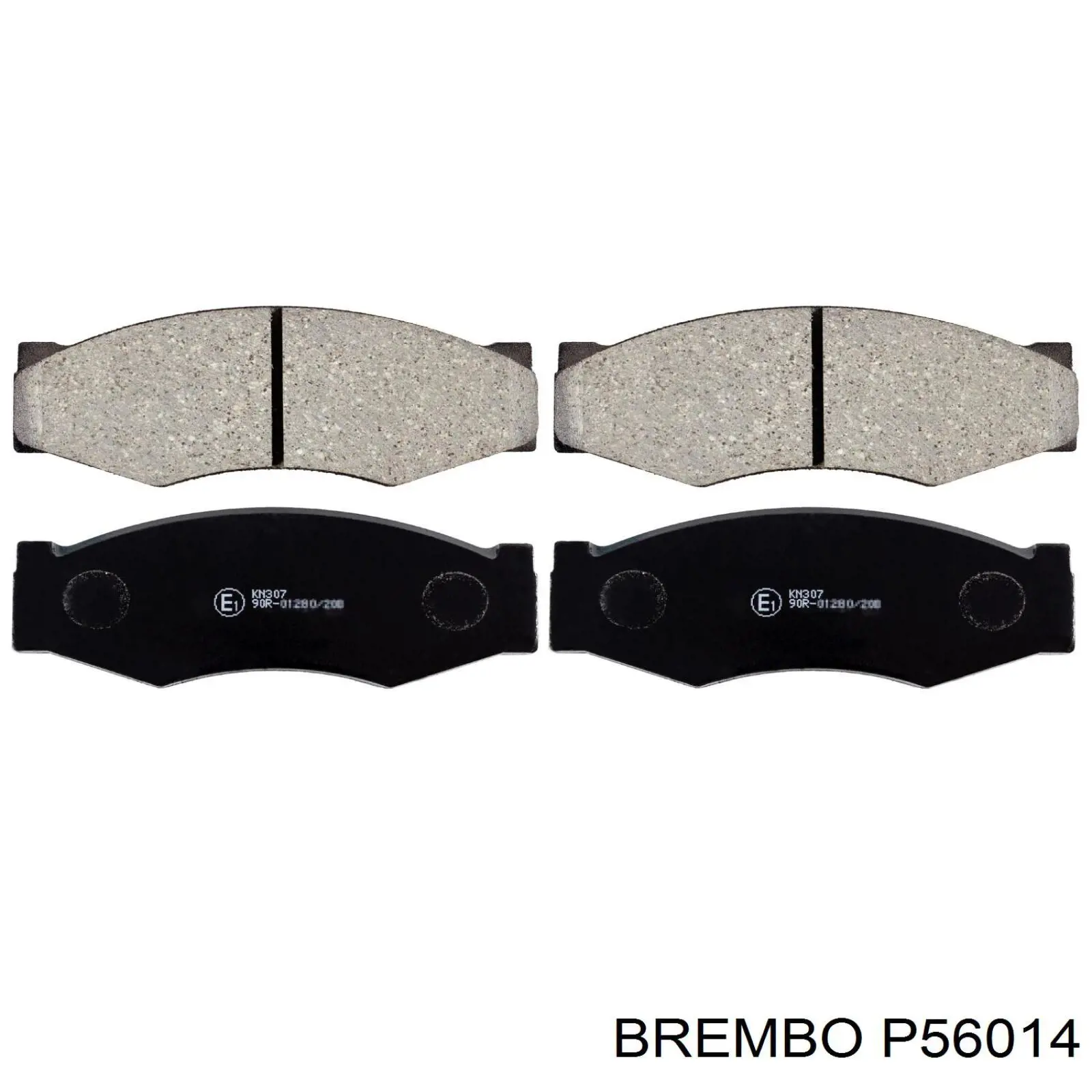 P56014 Brembo pastillas de freno delanteras