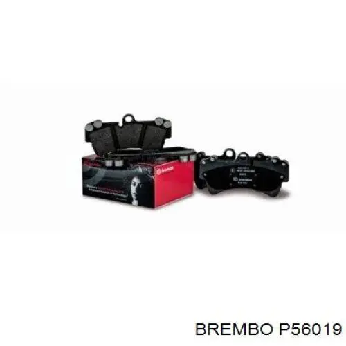Comprar P56019 Brembo Pastillas delanteras de freno