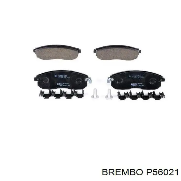 Comprar P56021 Brembo Pastillas delanteras de freno