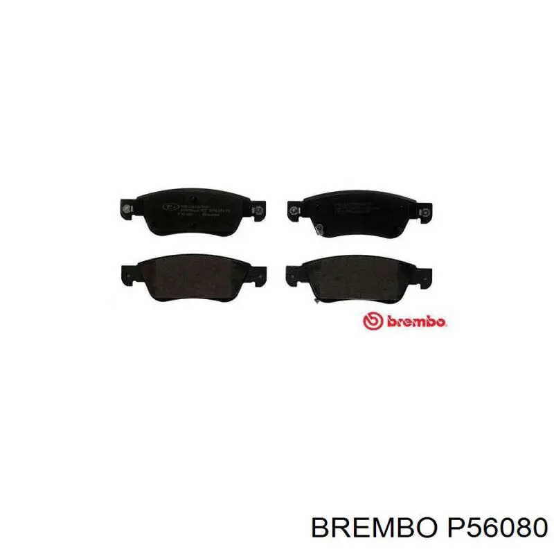 P56080 Brembo pastillas de freno delanteras