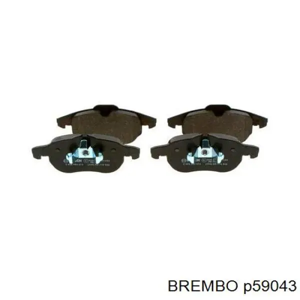 Pastillas de freno delanteras Opel Vectra