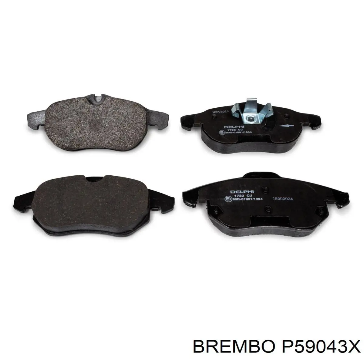 Pastillas de freno delanteras Opel Vectra