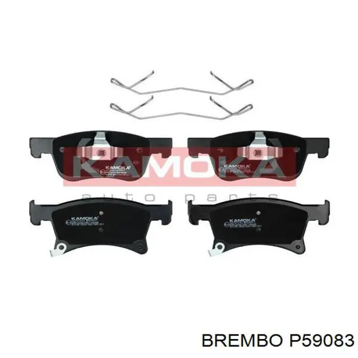 P59083 Brembo pastillas de freno delanteras