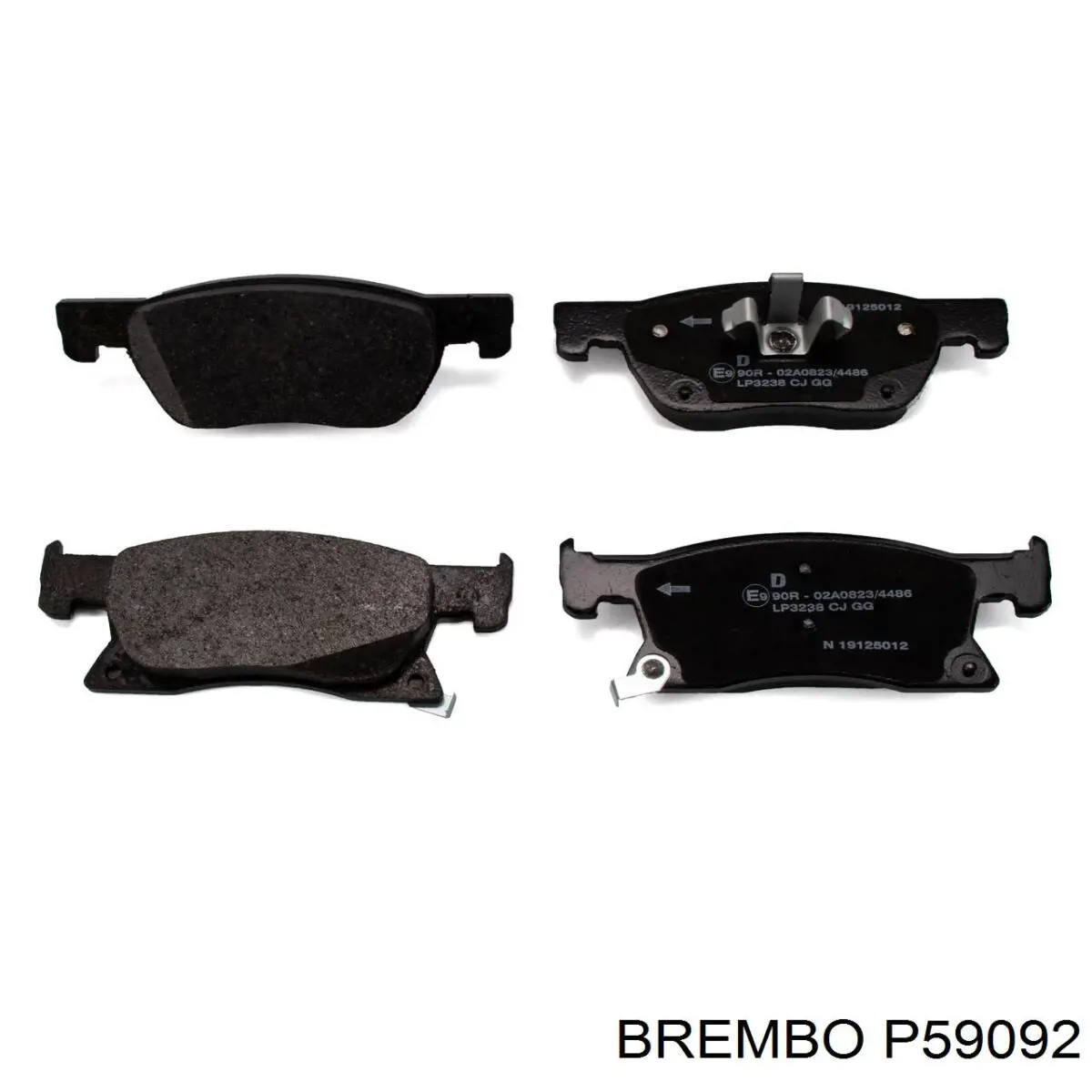 Pastillas de freno P59092 Brembo