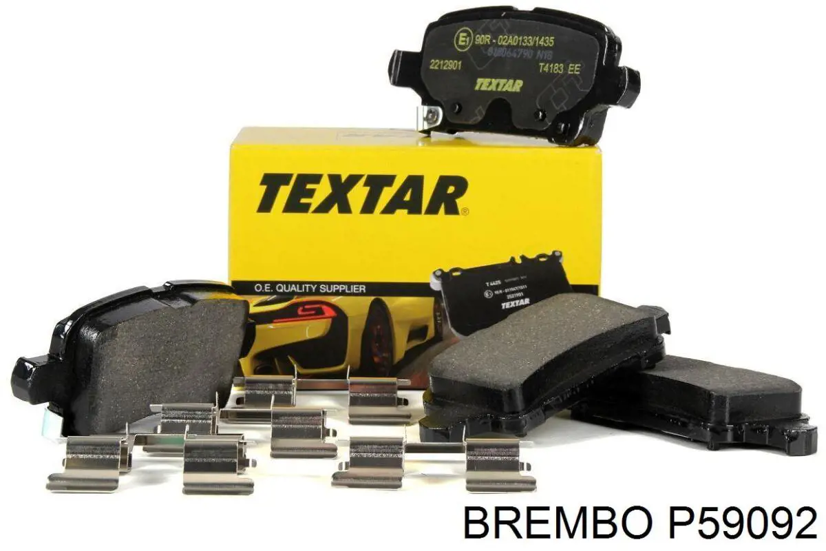 Comprar P59092 Brembo Pastillas delanteras de freno
