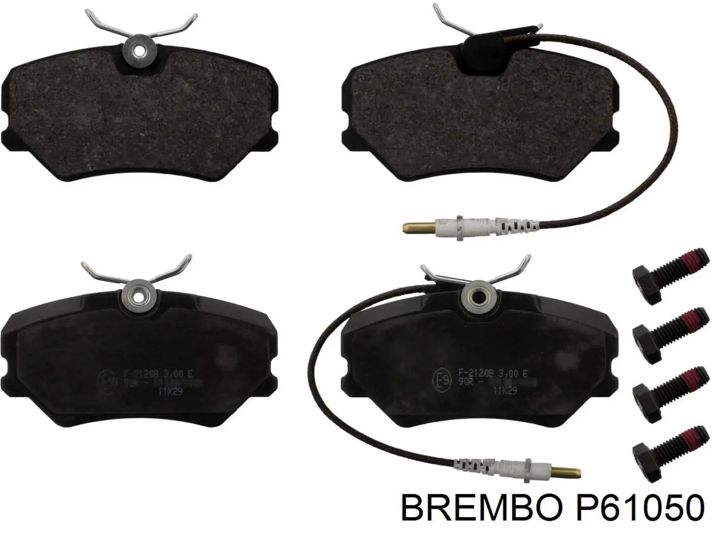 Pastillas de freno P61050 Brembo