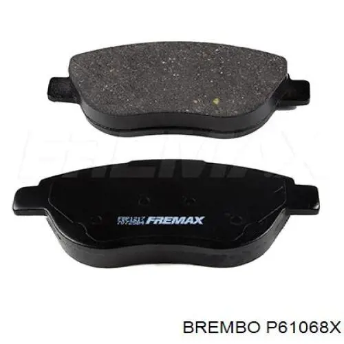 Pastillas de freno delanteras Citroen C3 1 FC