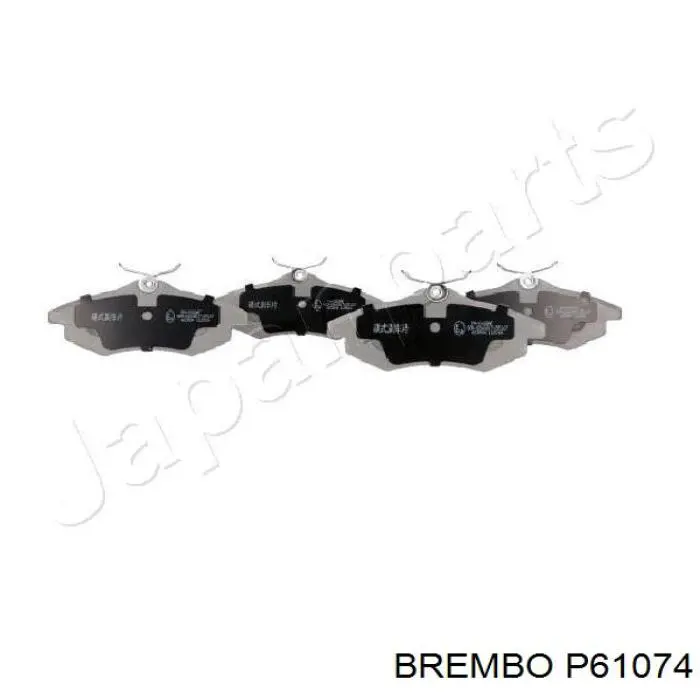 Comprar P61074 Brembo Pastillas delanteras de freno