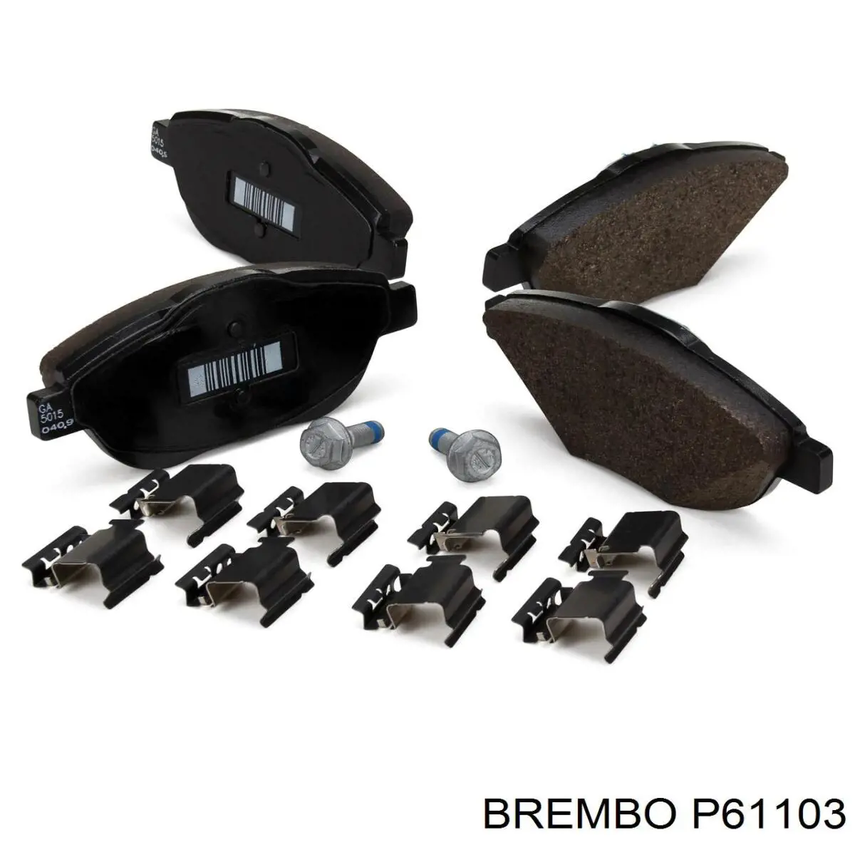 Pastillas de freno delanteras Brembo P61103