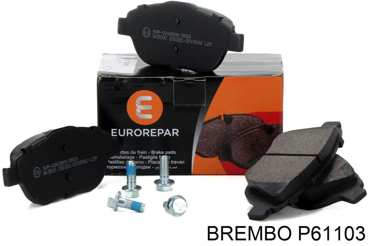 Pastillas de freno P61103 Brembo