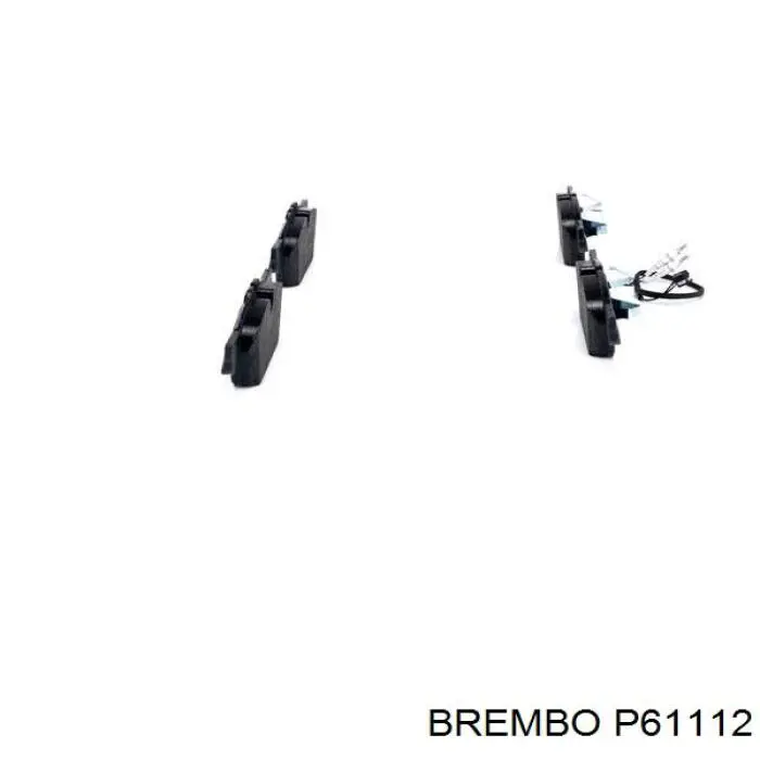 Comprar P61112 Brembo Pastillas delanteras de freno