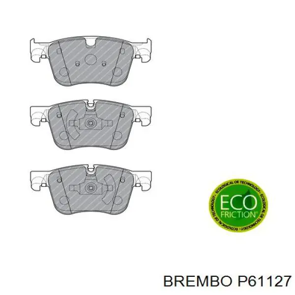 Pastillas de freno P61127 Brembo
