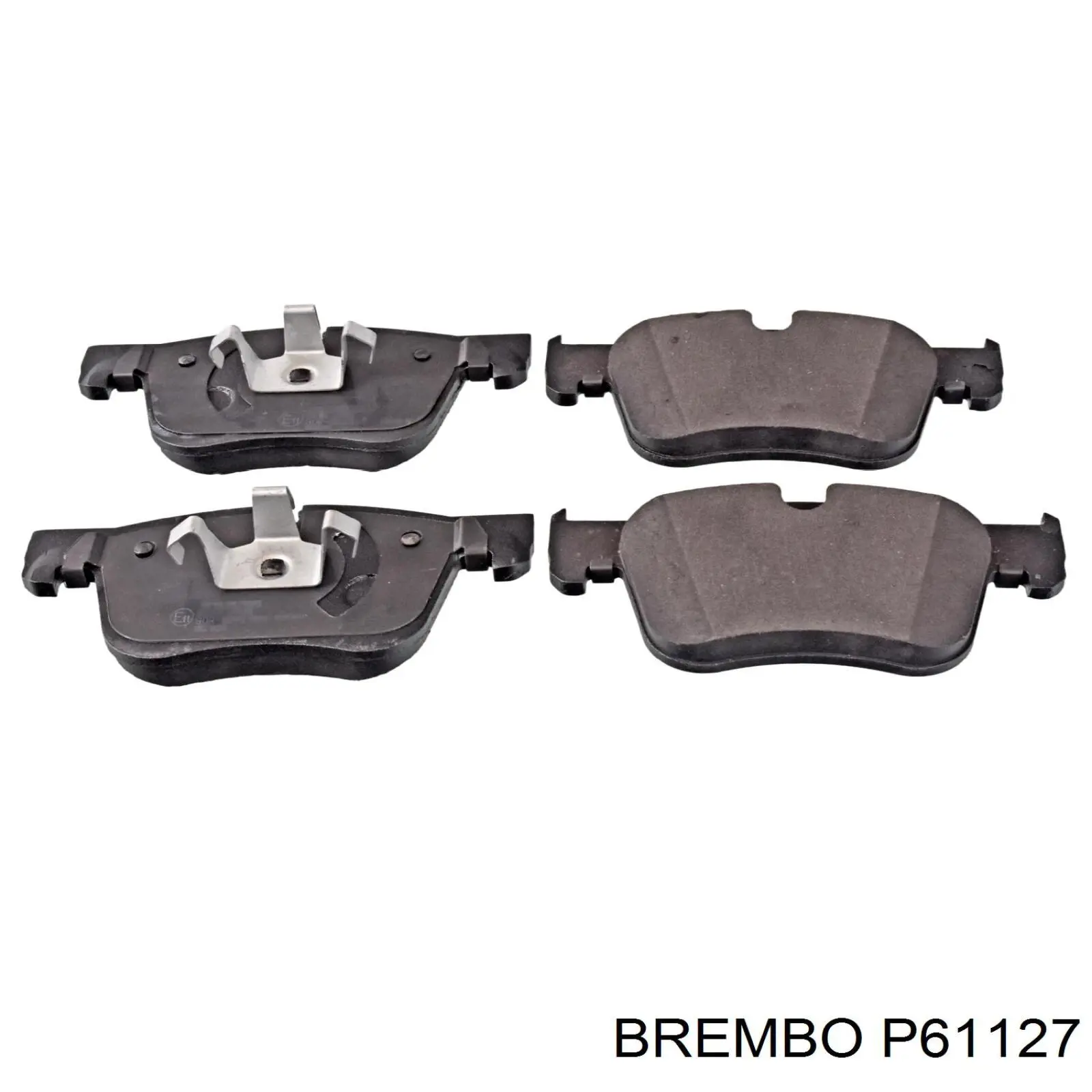 P61127 Brembo pastillas de freno delanteras