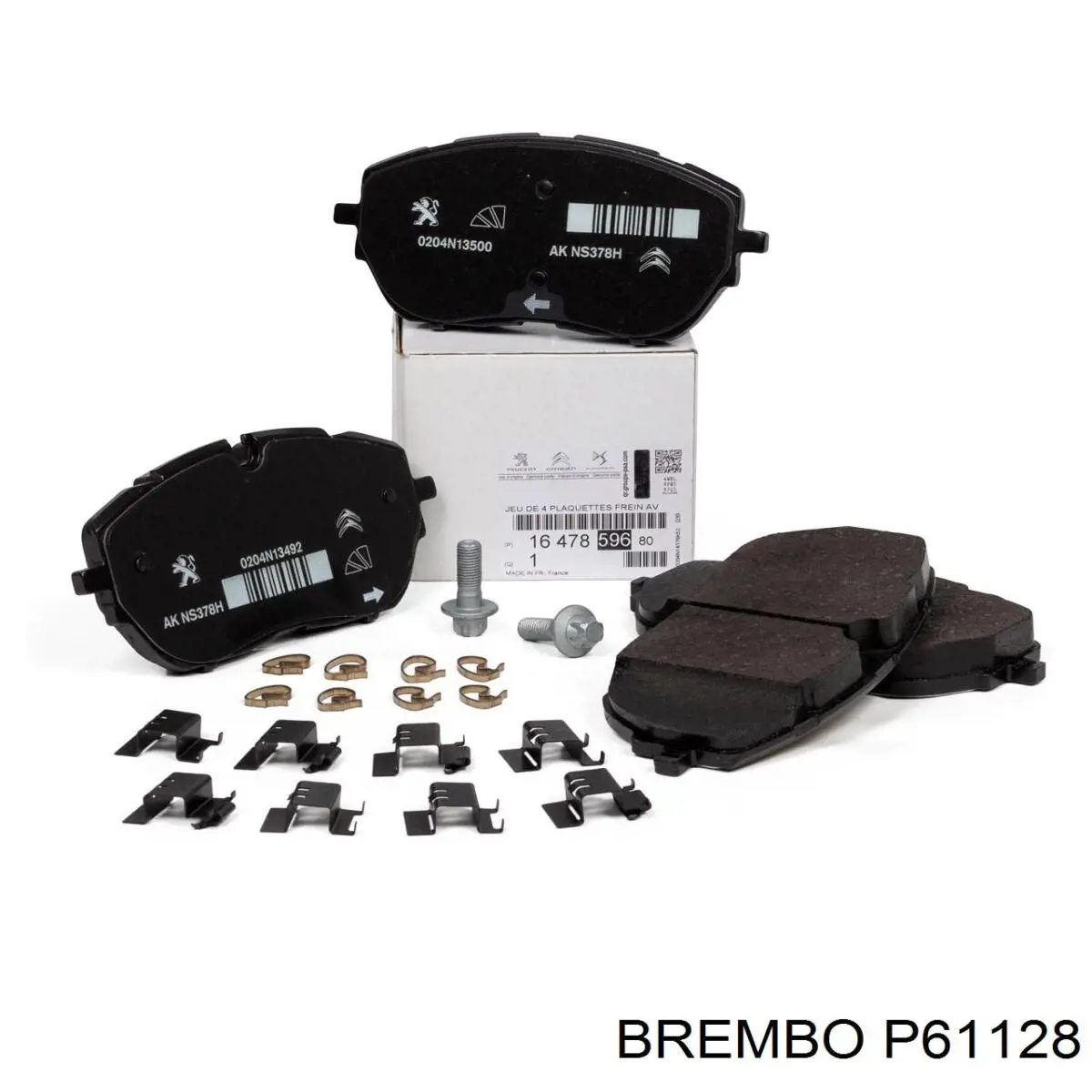 Pastillas de freno P61128 Brembo