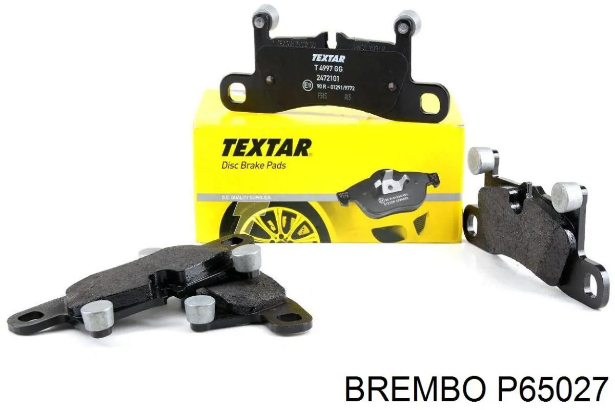 Comprar P65027 Brembo Pastillas de freno traseras