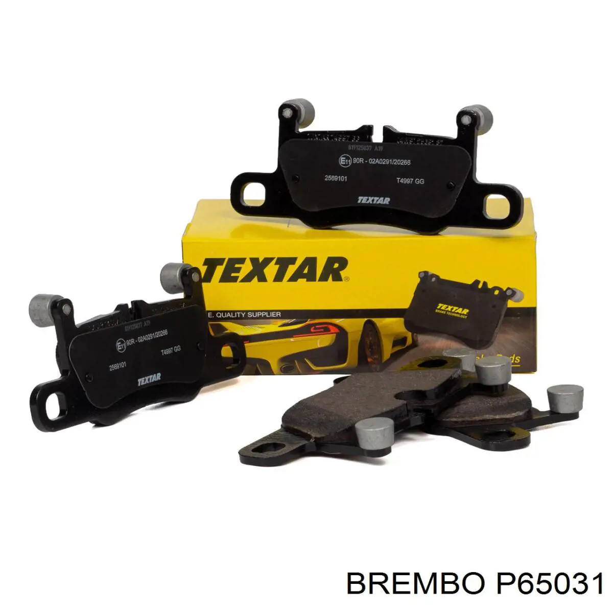 Pastillas de freno traseras P65031 Brembo