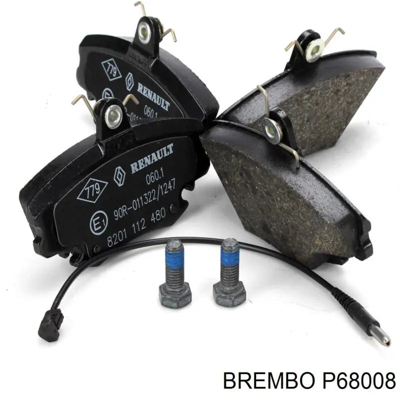 Pastillas de freno delanteras Peugeot 205 2 20A, C